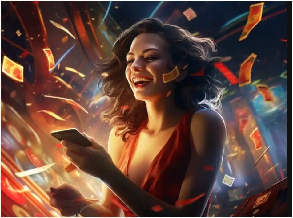 Tawaran voucher eksklusif dari platform gaming dengan latar neon hijau cerah